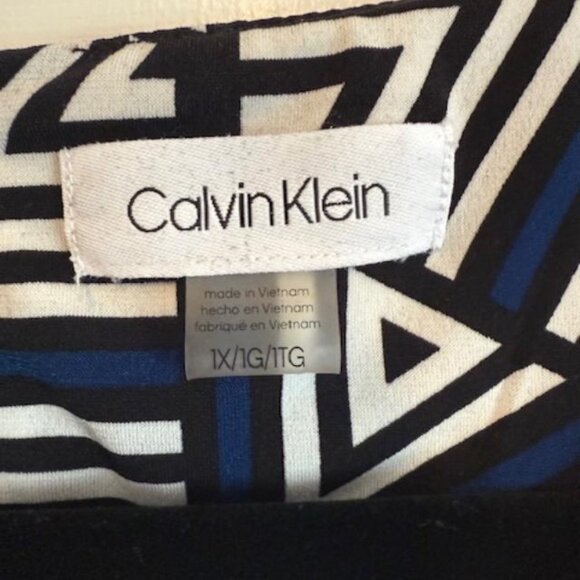 Calvin Klein Sleeveless Blouse - Picture 3 of 3